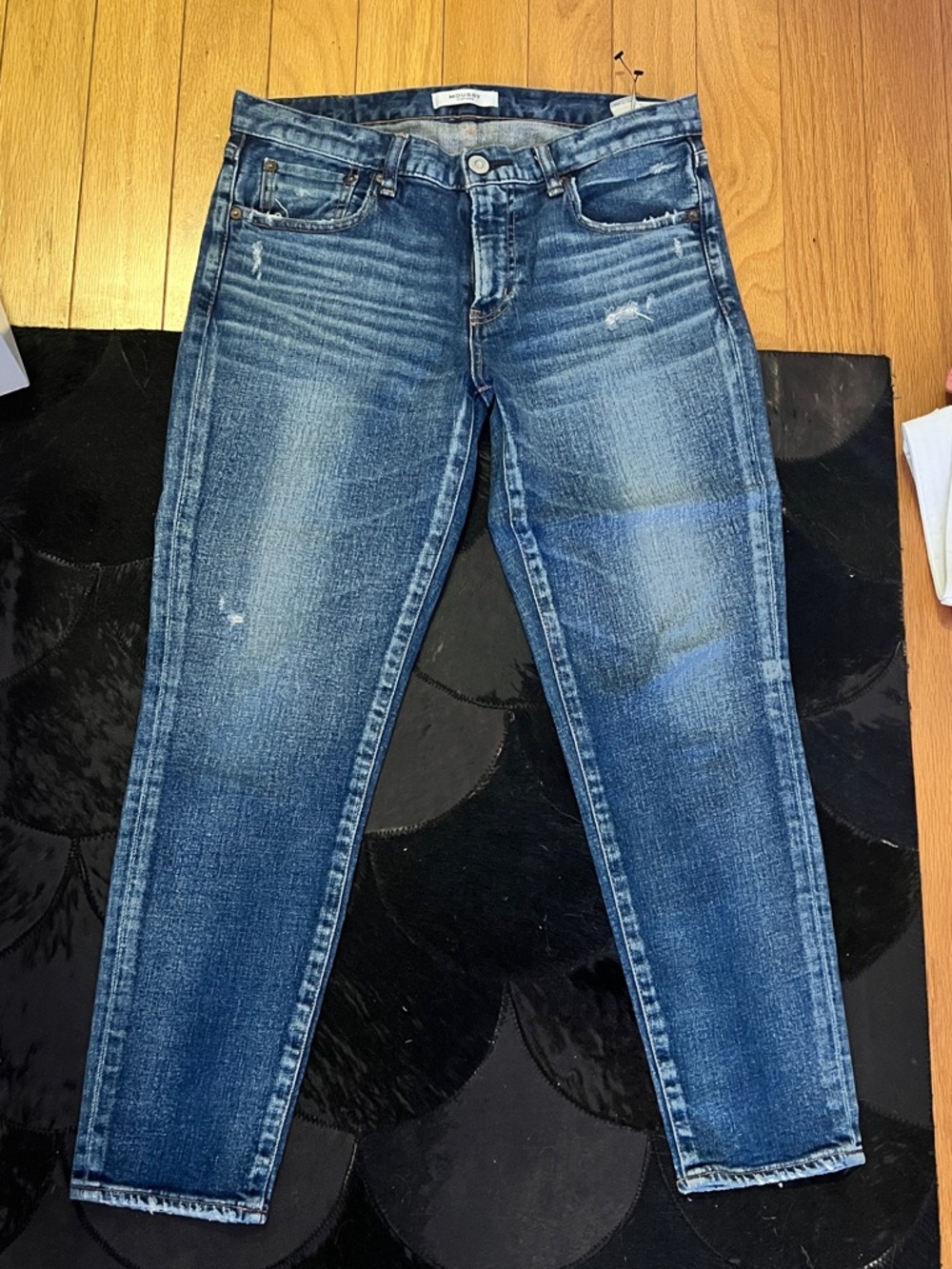 Moussy Classic Mid Wash Skinny Jeans sz 29